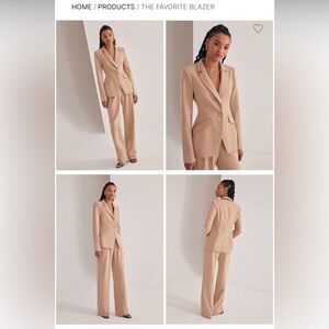 Favorite Daughter Beige Blazer